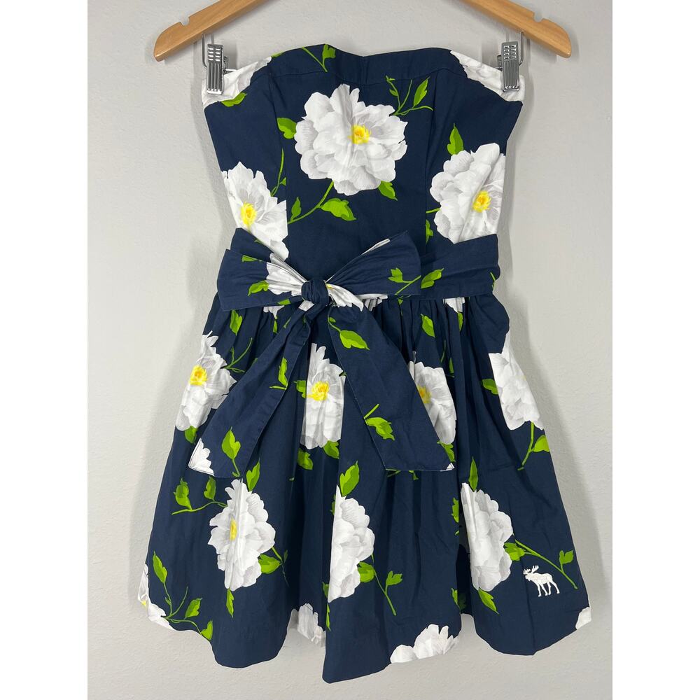 Abercrombie & Fitch Navy Floral Mini Dress